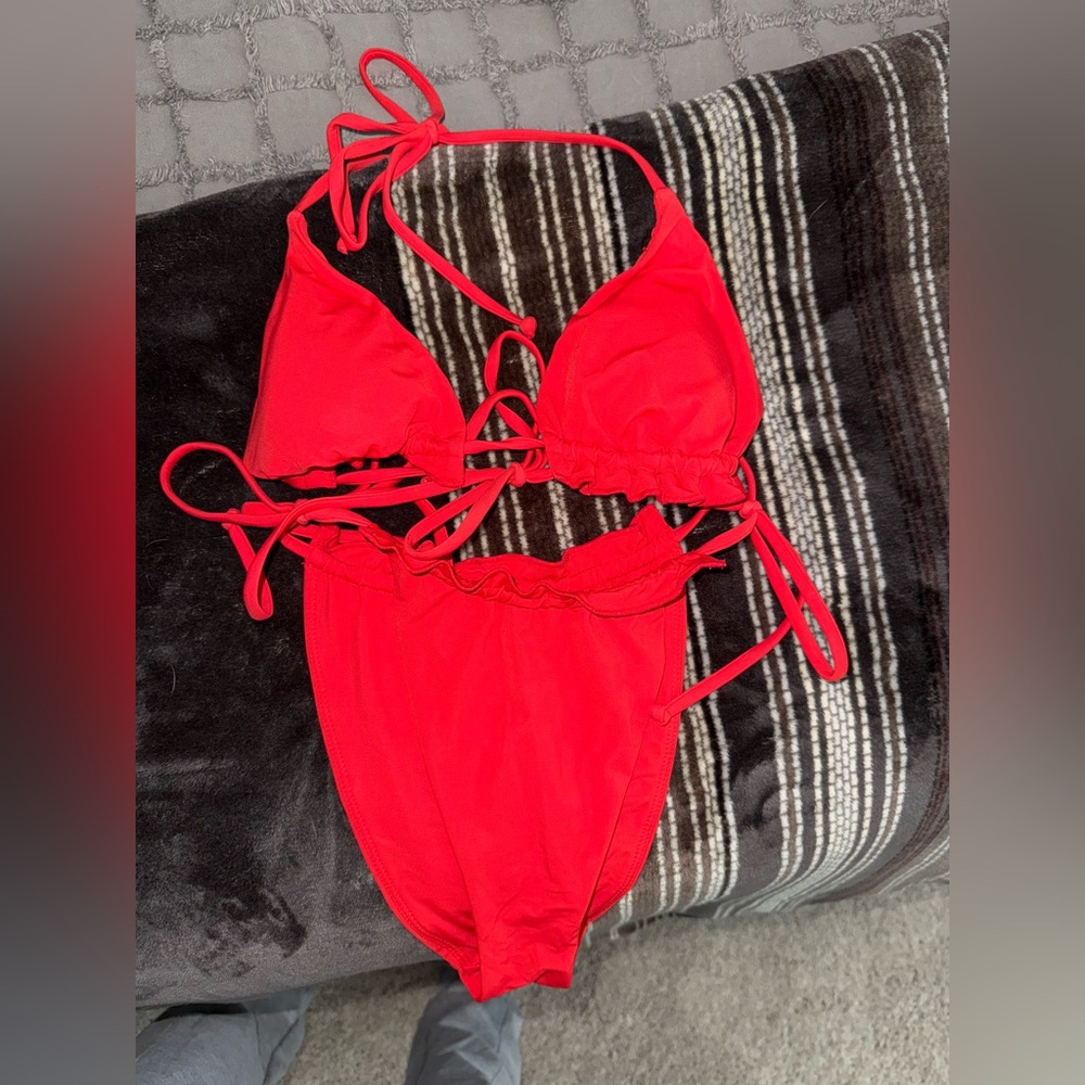 PacSun Red Bikini Set Pacsun size small